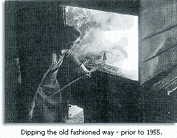Dipping nails the old fashioned way - prior to 1955