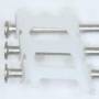 15° Stainless Steel (304) Plain Shank Fiber Cement Siding Nails for Fiber Cement Siding