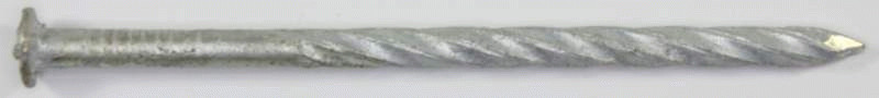 Hot-Dip Galvanized Spiral Shank P.T.L. Nails